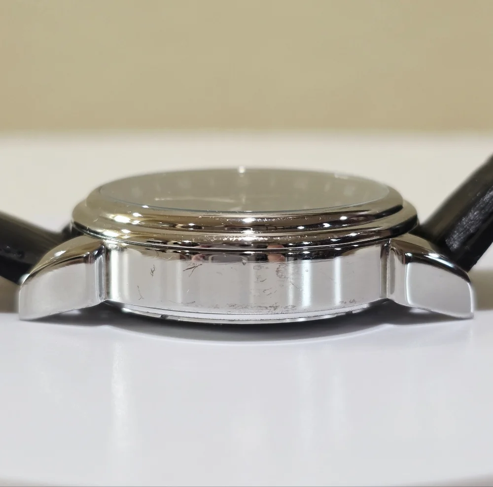 SO&CO New York Tribeca Chronograph Black Silver Sub Dial Men's Wrist Watch 5059